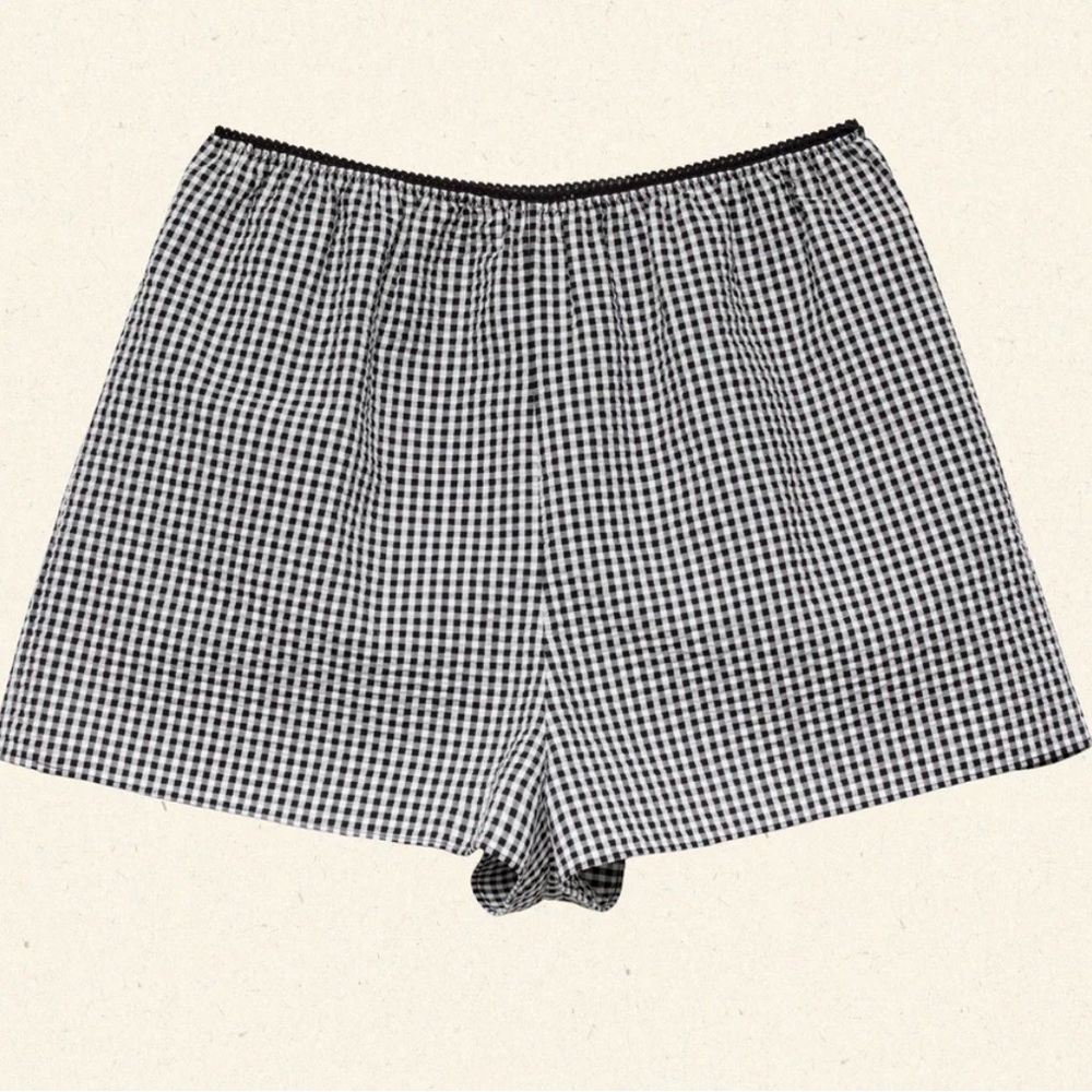 NWT Doen Gingham Shorts